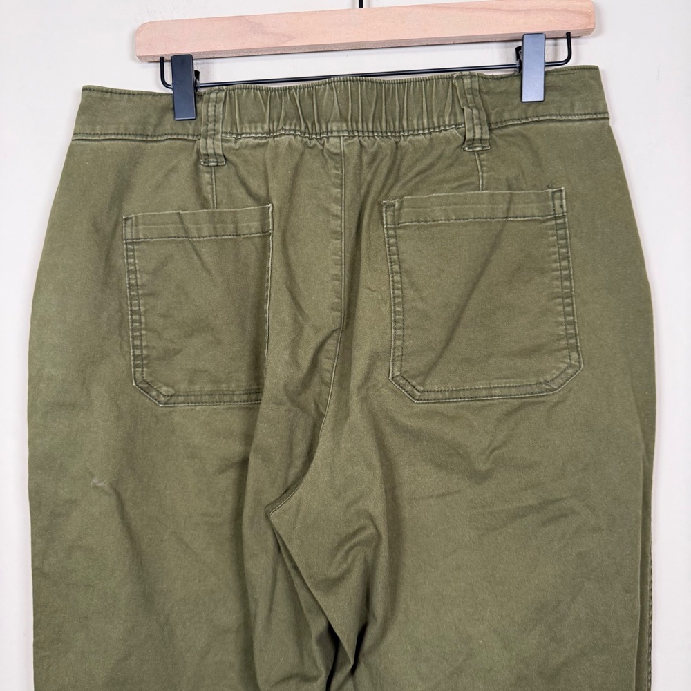 Old Navy Army Green High Rise OG Chino Straight Leg Ankle Pant Medium - Picture 6 of 6
